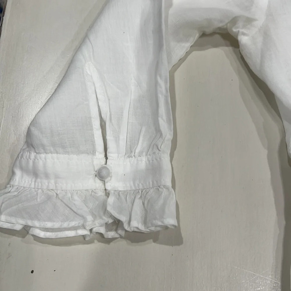 JCrew white sheer top - Picture 3 of 5